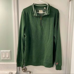 League half zip sweater